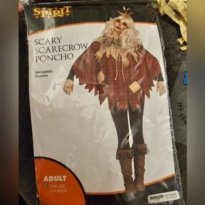 Scarecrow Poncho Costume. Originally came with just poncho ( one size ).